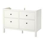 HEMNES Kast voor wastafel  met 4-lade, 120x47x83 cm, 100 tot 150 cm, Ophalen of Verzenden, Zo goed als nieuw, Minder dan 100 cm