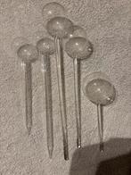 Glazen Olielampen Decoratie + Lonten, Huis en Inrichting, Lampen | Hanglampen, Ophalen of Verzenden, Zo goed als nieuw, Glas, Minder dan 50 cm