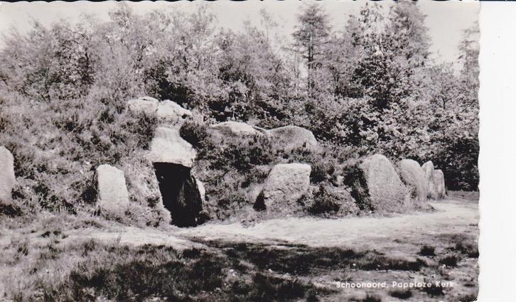 03625 Schoonoord - Papeloze kerk - 1966, Verzamelen, Ansichtkaarten | Nederland, Ongelopen, Drenthe, 1960 tot 1980, Verzenden