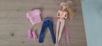 Vintage Barbie Mattel jaren 80 jeans, Verzamelen, Fashion Doll, Gebruikt, Ophalen of Verzenden