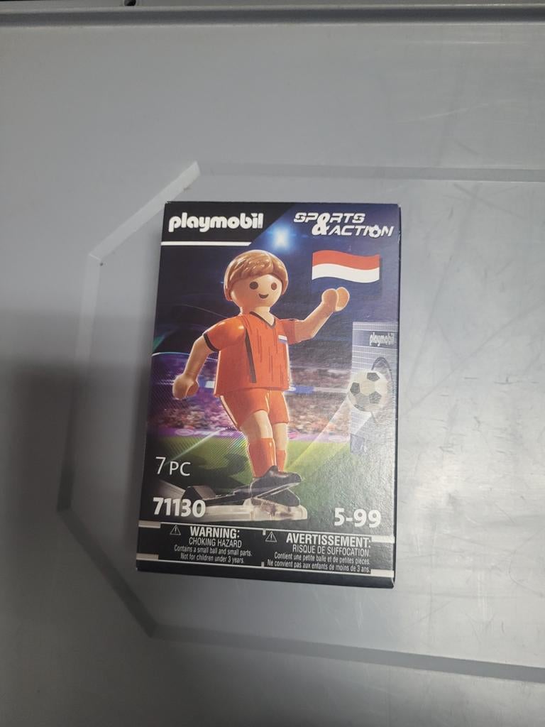 Playmobil Sports & Action Voetballer - Complete Set, Ophalen of Verzenden, Zo goed als nieuw, Complete set