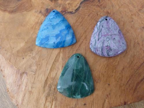Edelstenen/ edelsteen kettingen/ labradoriet / rozenkwarts, Sieraden, Tassen en Uiterlijk, Kettingen, Nieuw, Overige materialen