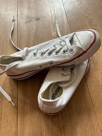 Converse All Star white blue red sneakers, Wit, Ophalen of Verzenden, Converse All Stars, Gedragen