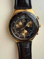 Swatch Irony Chrono Goldfinger (YCG401) heren horloge, Ophalen, Gebruikt, Android