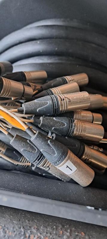 Xlr kabelhaspel 30 meter lang  beschikbaar voor biedingen