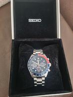 Seiko staal Prospex solar chrono blauw horloge NIEUW!!, Ophalen of Verzenden, Nieuw, Overige merken