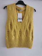 ZARA wolmix spencer mt. S, Kleding | Dames, Truien en Vesten, Verzenden, Zara, Geel, Nieuw