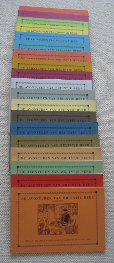 Boekjes ‘De avonturen van Bruintje Beer’ en meer, Boeken, Stripboeken, Gelezen, Meerdere stripboeken, Ophalen of Verzenden