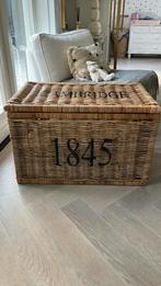 Riviera maison rattan mand speelgoedmand riet, Ophalen, 50 tot 100 cm, Zo goed als nieuw, Minder dan 50 cm