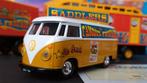 Erf Box  VW T1 Kermis woonwagen 1:50 Corgi Pol, Verzenden, Nieuw, Corgi