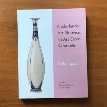 Nederlandse Art Nouveau en Art Deco Keramiek 1880-1940 beschikbaar voor biedingen