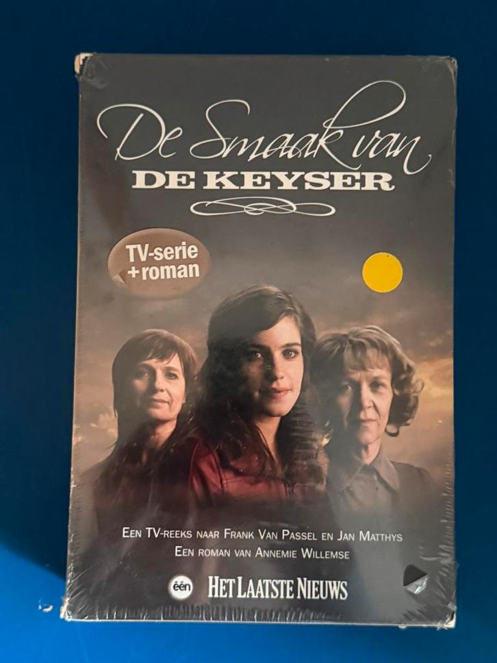 De Smaak van De Keyser - Boxset (Nieuw) dvd + boek, Cd's en Dvd's, Dvd's | Tv en Series, Nieuw in verpakking, Boxset, Alle leeftijden