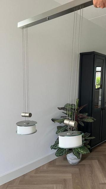 Hanglamp, mooi design, 3 pendels, Grossmann beschikbaar voor biedingen