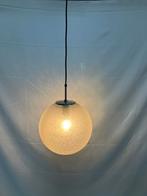 Vintage glazen hanglamp Glashutte Limburg, Ophalen of Verzenden, Gebruikt, Glas, Minder dan 50 cm