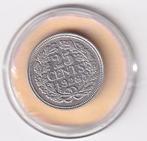 25 Cent 1928 met rand deukje, Verzenden, Zilver, 25 cent, Koningin Wilhelmina