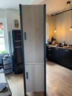 Industriële eikenhouten Kast, Huis en Inrichting, Kasten | Wandmeubels, Ophalen, 200 cm of meer, Eikenhout, Zo goed als nieuw