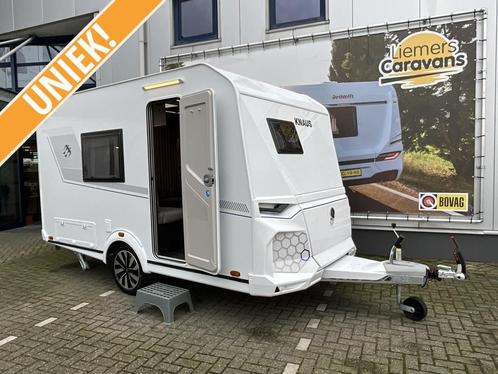 Knaus Yaseo 340 PX COMPACT-XL 2 PERS. BED, Caravans en Kamperen, Caravans, Bedrijf, tot en met 2, 750 - 1000 kg, Standaardzit