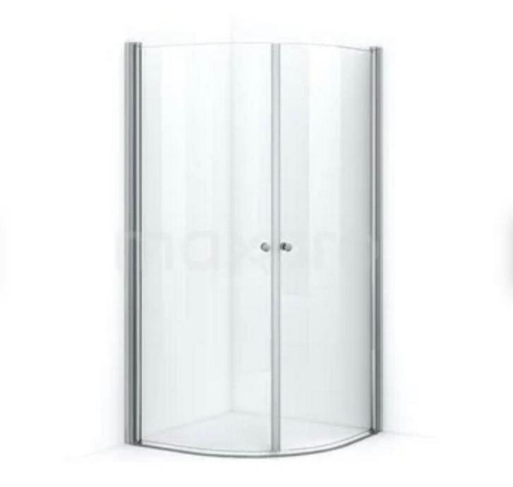 GRATIS Half ronde douche cabine, Doe-het-zelf en Verbouw, Sanitair, Gebruikt, Douche, Chroom, Rvs, Ophalen