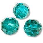 Swarovski 5000 Blue Zircon 4mm Per Stuk € 0,30, Ophalen of Verzenden, Nieuw, Kraal