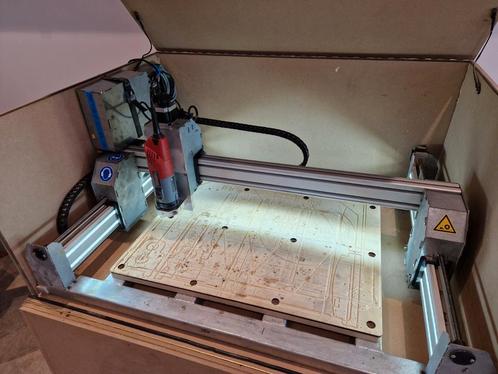 CNC Freesmachine 520x740mm - FluidNC Besturing, Doe-het-zelf en Verbouw, Overige Doe-het-zelf en Verbouw, Gebruikt, Ophalen of Verzenden