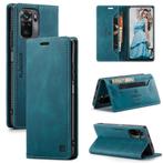 Luxe Flip Case met Kaarthouder voor Redmi Note 10s _ Blauw, Verzenden, Nieuw, Hoesje of Tasje
