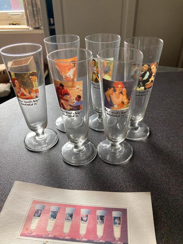 Bier zoals  bier bedoeld is+ certificaat!, Verzamelen, Biermerken, Zo goed als nieuw, Glas of Glazen, Heineken, Ophalen of Verzenden