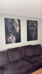 Plexiglas schilderijen 2x 120 met 80, Ophalen of Verzenden, Zo goed als nieuw, Schilderij, 100 tot 125 cm