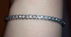 Armband Zilver 925 zirkonias Tennis bracelet, Verzenden, Nieuw, Met edelsteen, Zilver
