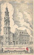 Amsterdam- -Munttoren., Verzamelen, 1940 tot 1960, Noord-Holland, Ongelopen, Verzenden