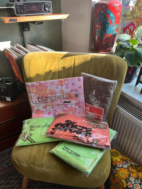 Vintage NIEUWE lakens, Huis en Inrichting, Slaapkamer | Beddengoed, Nieuw, Kussen, Overige maten, Overige kleuren, Ophalen of Verzenden