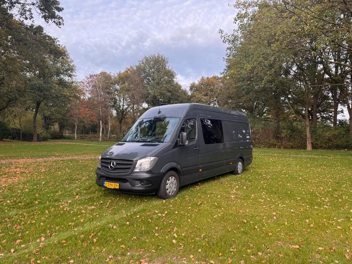 Camper Mercedes Sprinter 316 h2l3 2016, Caravans en Kamperen, Campers, Particulier, Buscamper of Camperbus, Mercedes-Benz, Ophalen