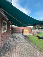 Elektrisch zonnescherm 7x3, Ophalen, Zo goed als nieuw, Knikarmscherm, Elektrisch