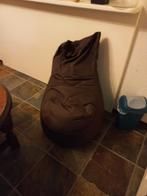 Bank, Zitzak & Bureaustoel - Comfortabel Zitten!, Ophalen of Verzenden, Gebruikt, Bruin, Zitzak