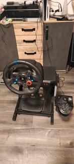 Logitech G29 steering wheel with shifter, pedals and stand., Spelcomputers en Games, Ophalen, Zo goed als nieuw