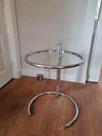 Eileen Gray Classicon Bijzettafel - Origineel, 45 tot 60 cm, Gebruikt, Metaal of Aluminium, Rond