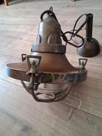 Koperen scheepslamp, Ophalen