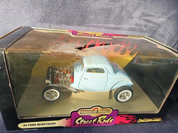 American Muscle '34 Ford Newstalgia Modelauto, Hobby en Vrije tijd, Modelauto's | 1:18, Zo goed als nieuw, Auto, Overige merken
