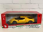 1:18 BBURAGO BURAGO FERRARI 296 GTB GEEL, Ophalen of Verzenden, Nieuw, Auto, Bburago