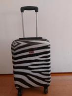 Princess Traveller Zebra Koffer, Gebruikt, Hard kunststof, Minder dan 50 cm, Ophalen of Verzenden