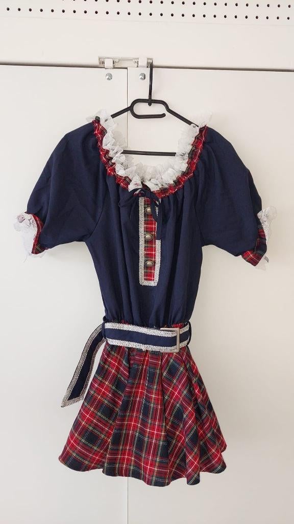 Carnavalsjurk Schots Dames, Maat 38/40 (M), Carnaval, Ophalen of Verzenden, Zo goed als nieuw