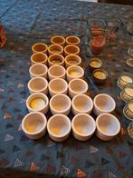 Kaarsen en waxinelichthouders voor diner, feest of bruiloft, Ophalen, Overige materialen, Gebruikt, Bruin