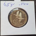 100 dollar goid Trinidad. Wie biedt minder dan goudwaarde?, Ophalen, Overige landen, Losse munt, Goud