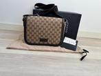 Gucci schoudertas, Ophalen of Verzenden, Zo goed als nieuw, Bruin
