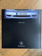 Zeer zeldzaam: folder Mercedes-Benz S 63 AMG V12 W220 2001, Nieuw, Mercedes-Benz, Mercedes, Ophalen of Verzenden