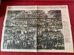 Optreden Herman Brood. 22 augustus 1978., Ophalen of Verzenden, Krant
