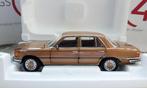 Norev 1:18 Mercedes-Benz 350 SE W116 1973 goud metallic, Hobby en Vrije tijd, Modelauto's | 1:18, Ophalen of Verzenden, Nieuw