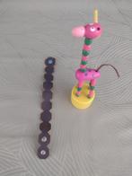 GRATIS Opknap draaiend figuur giraffe en Janneke Megens armb, Ophalen of Verzenden, Gebruikt, Overige typen