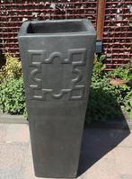 Plantenpot bak H.gebakken 40x40x92 voor buiten/binnen TOPPER, Ophalen, 40 cm of meer, Vierkant, Nieuw