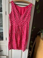 Polkadot jurk, Ophalen of Verzenden, Zo goed als nieuw, Maat 38/40 (M), Zwart
