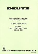 Deutz Werkstatthandbuch für Deutz-Radschlepper, Verzenden, Nieuw, Diverse schrijvers, Tractor en Landbouw